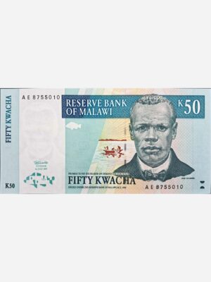 Malawi 50 Kwacha 1997 Unc