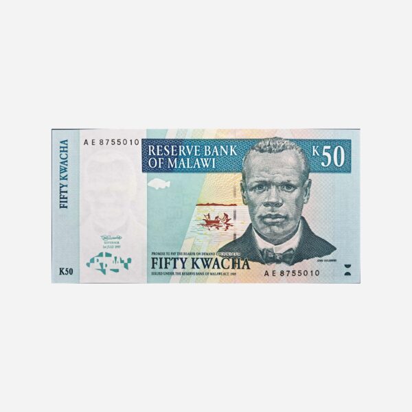 Malawi 50 Kwacha 1997 Unc