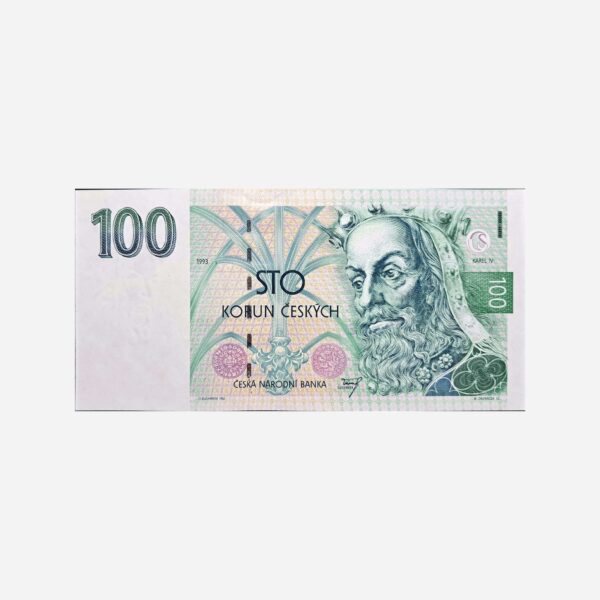 Czech Republik 100 Korun 1993 Unc