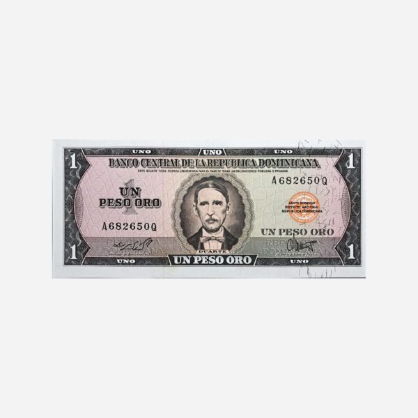 Domenican Republik 1 Peso 1964-73 Unc