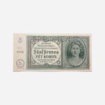 Bohemia & Moravia 5 Korun 1940 Specimen Unc