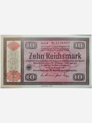 Germany 10 Mark 1933 Unc