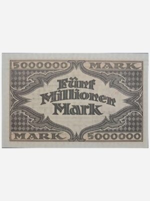 Germany-Hamburg 5'000'000 Mark 1923 TQG 66 CKPQ