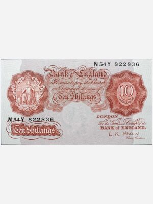 Great Britain 10 Shilings 1955-60 Unc