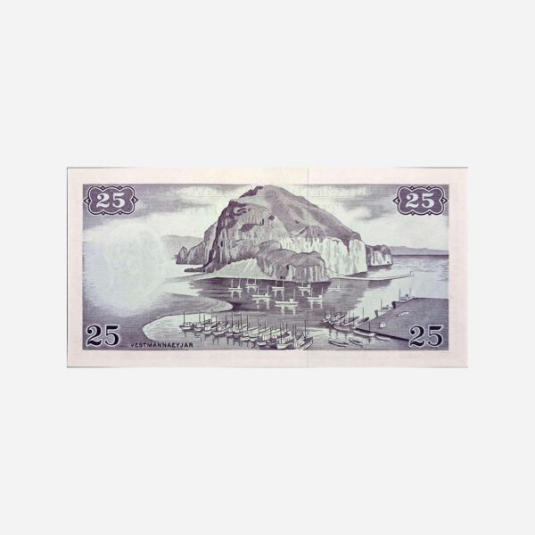 Islands 25 Kronur 1957 Unc