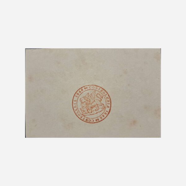 Italy-Venetia 3 Lire 1848 Unc