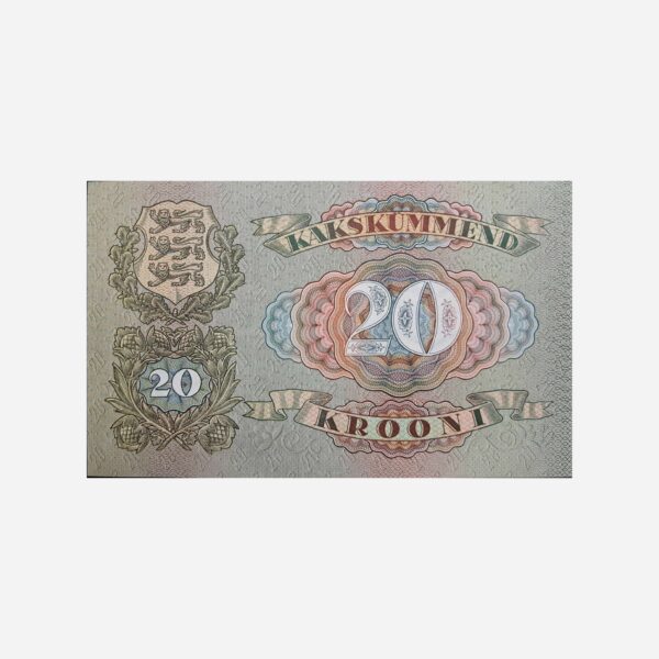 Estonia 20 Kronni 1932 Unc