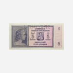 Bohemia & Moravia 5 Korun 1940 Specimen Unc