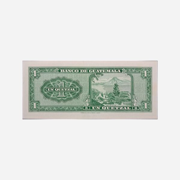 Guatemala 1 Quezal 1972 Unc