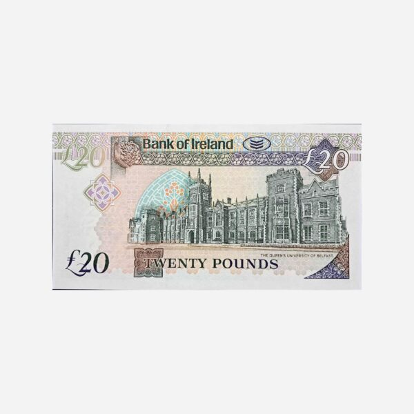 North Ireland 20 Pounds 1999 Unc