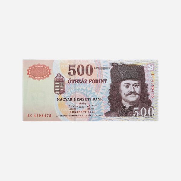Hungary 500 Pengö 1998 Unc