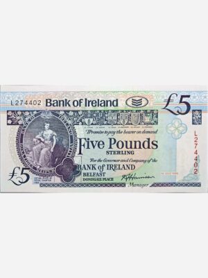 North Ireland 5 Pounds 1994 Unc
