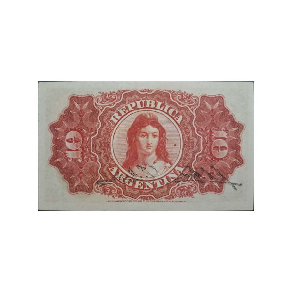 Argentina 10 centavos 1895 Unc
