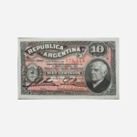 Argentina 10 centavos 1895 Unc