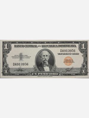 Domenican Republik 1 Peso 1956 Unc