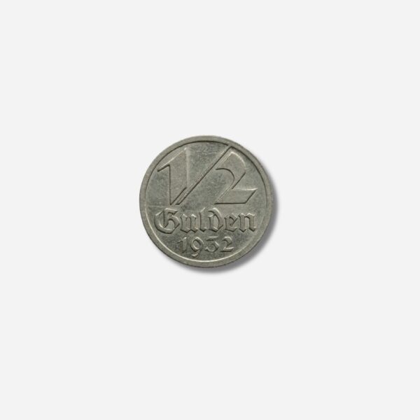 Danzig 1-2 Gulden 1932