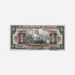 Ecuador 5 Sucres 1945 Unc