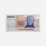 Argentina 1.Mio Pesos 1981-83 Unc
