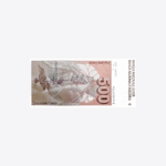 Switzerland 500 Franken 1992 Unc.