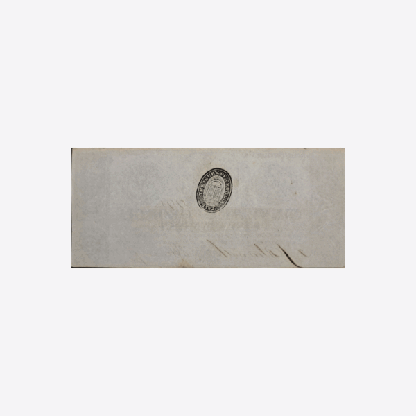 USA-State of Georgia Canal Bank 5 Dollars 1862 Unc