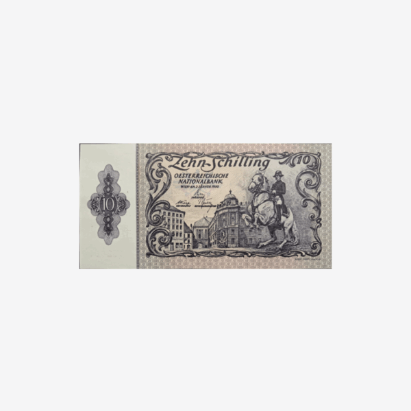 Austria 10 Schilling 1950 Unc