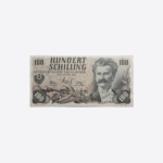 Austria 100 Schilling 1960 Unc Ecken lagen in Hühle